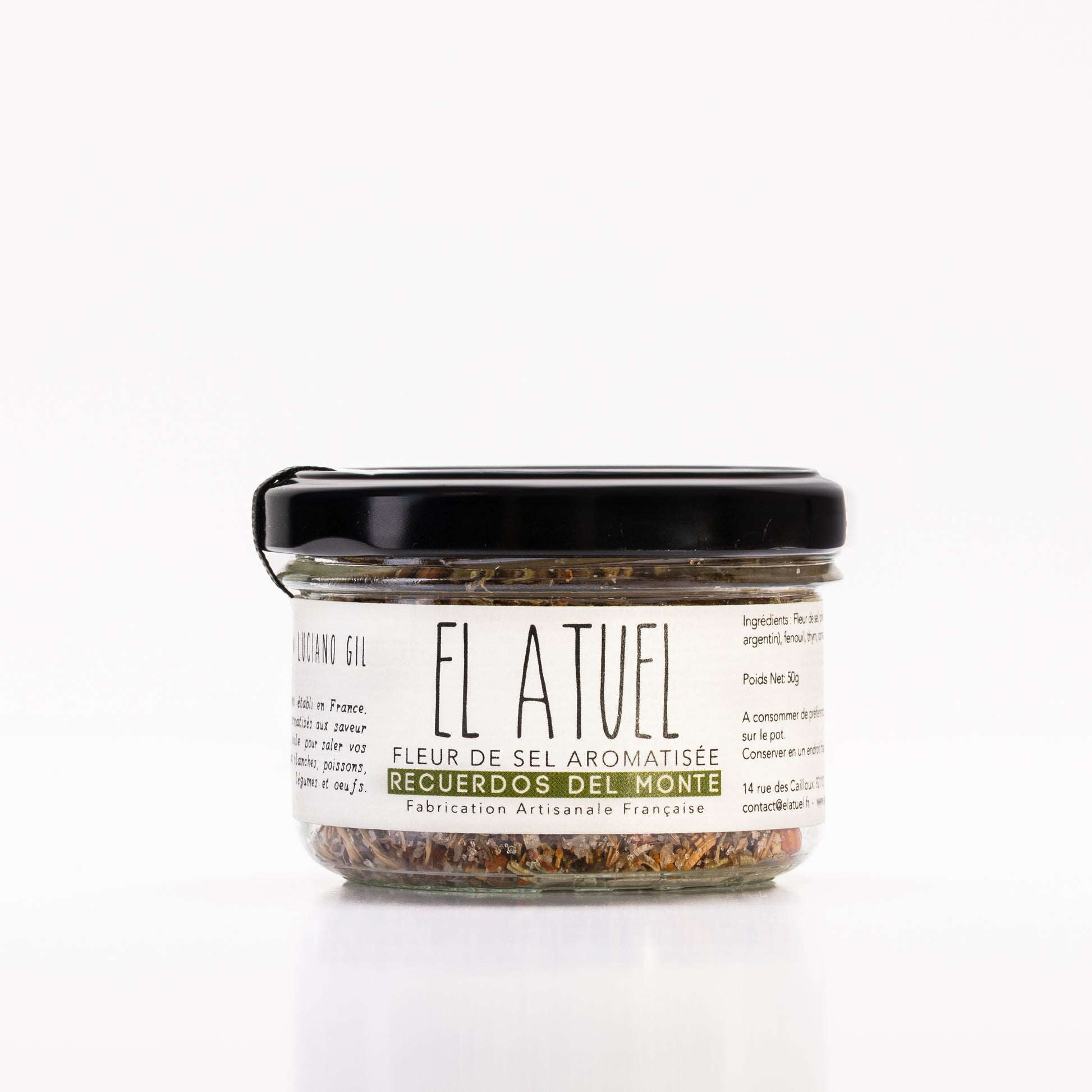Fleur de sel aromatisée Recuerdos del monte