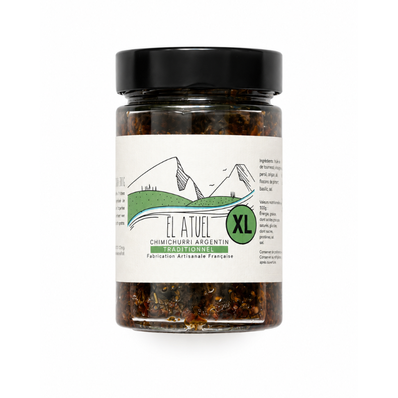 Sauce chimichurri traditionnelle XL - pot de 300gr