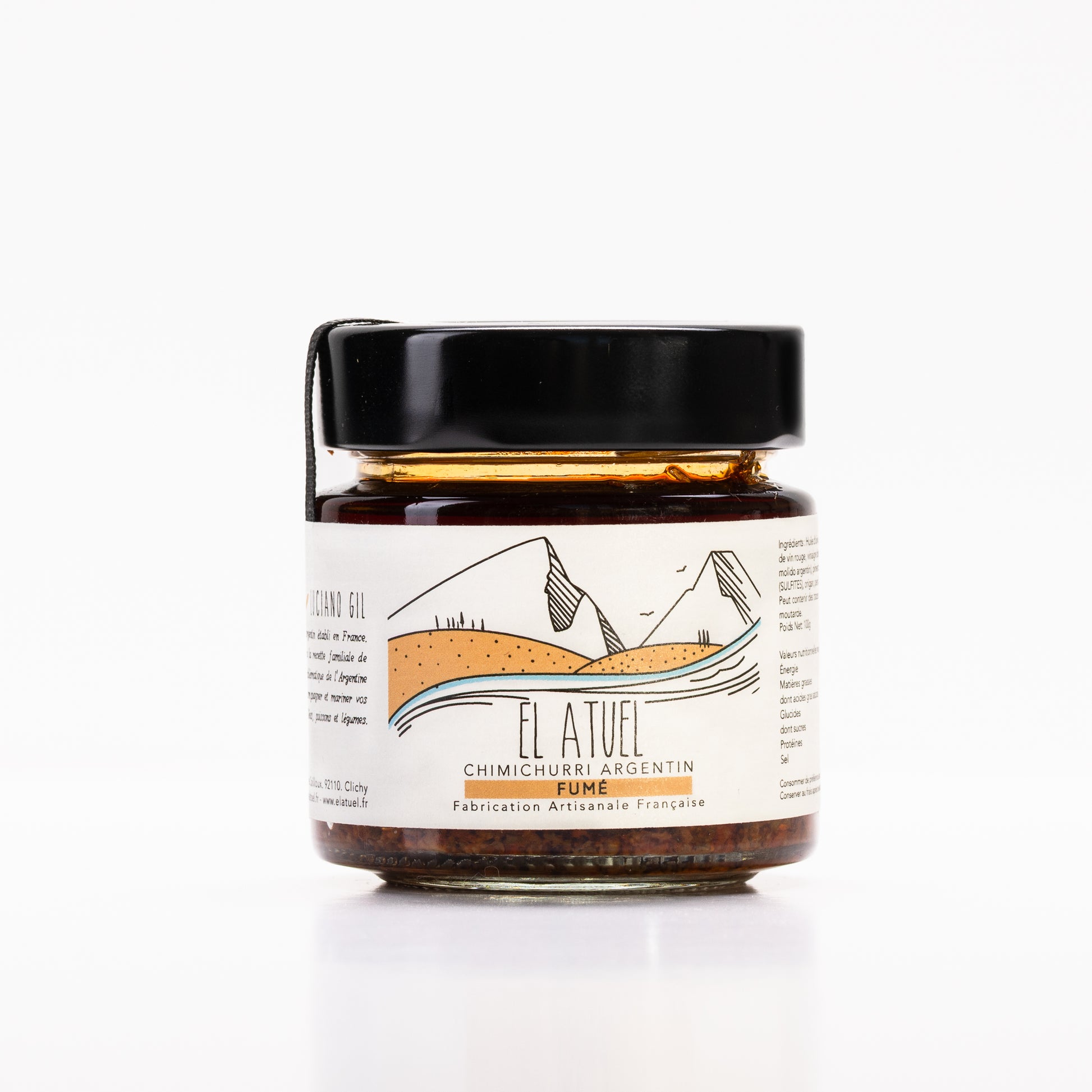 Sauce chimichurri fumé, fabrication artisanale et française