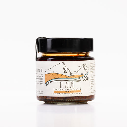 Sauce chimichurri fumé, fabrication artisanale et française