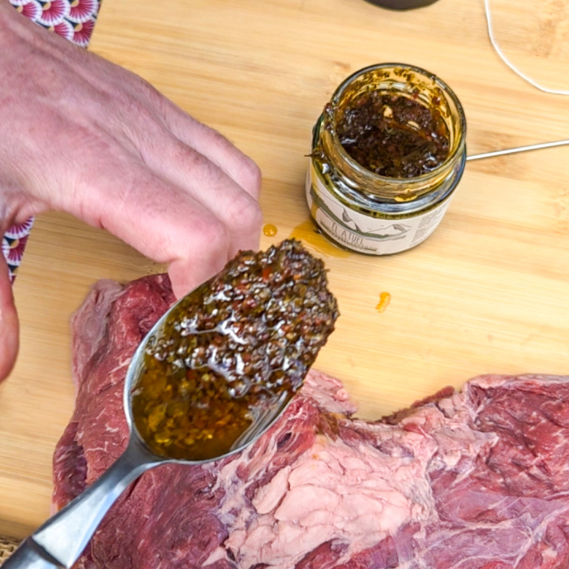 Sauce chimichurri traditionnelle - pot de 100gr