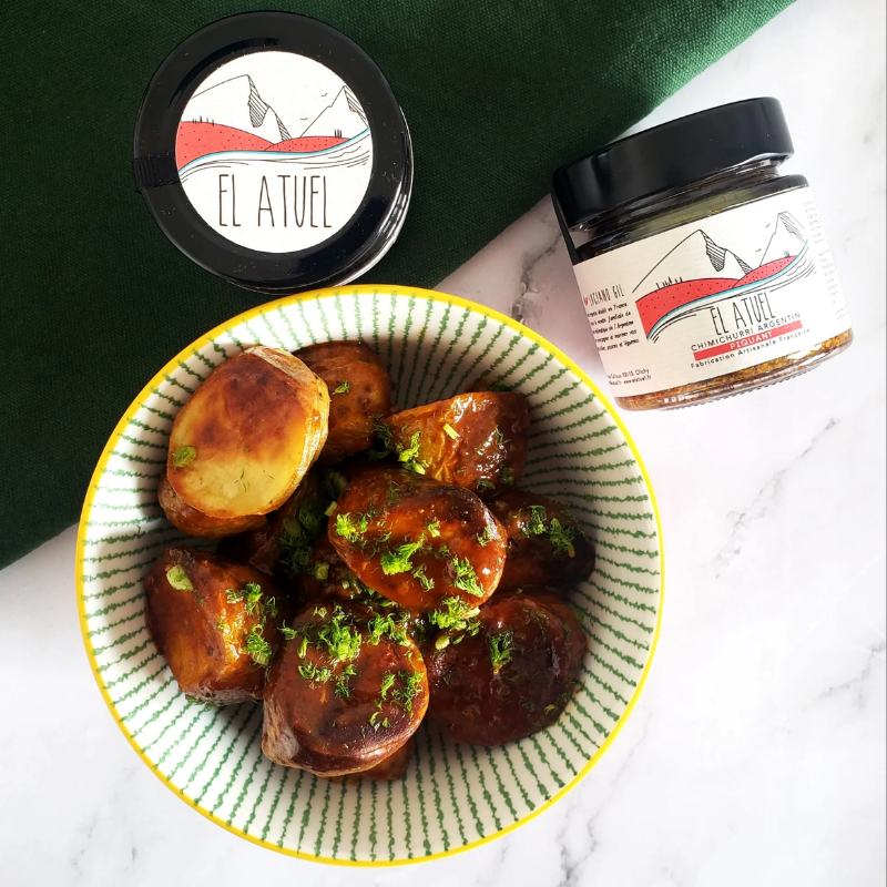 Sauces chimichurris made in France avec produits locaux