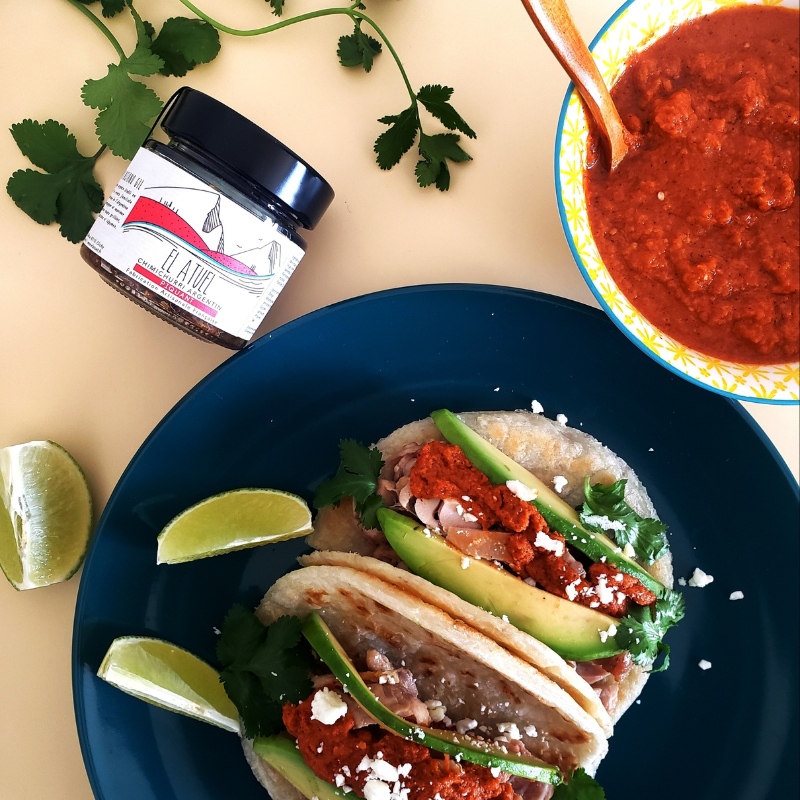 Sauce chimichurri piquante - pot de 100 gr